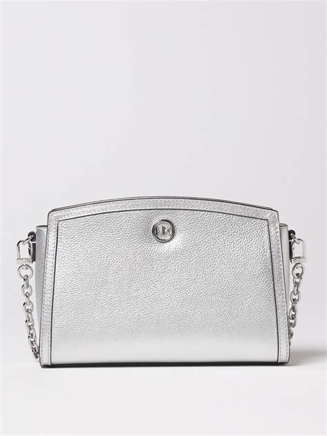 pochette bianca michael kors|michael kors chain link.